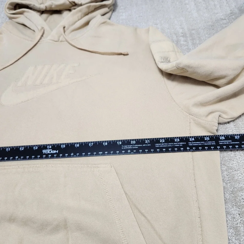Nike Sweatshirt Men Large Club Pullover Sesame Egypt Athleisure Training Air Max